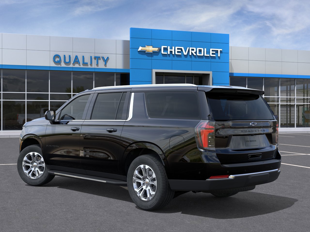 New 2026 Chevrolet Suburban LT w/ LPO, Dark Essentials Package AWD/4WD image 3