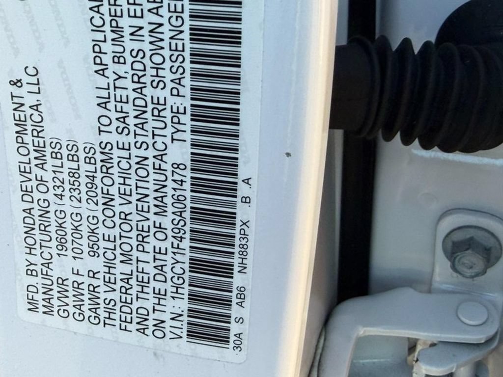 Certified 2025 Honda Accord SE image 24