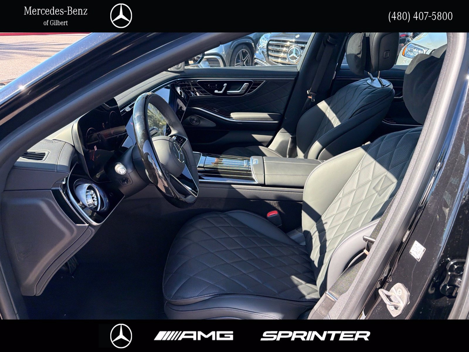 New 2027 Mercedes-Benz S 580 4MATIC Sedan image 9