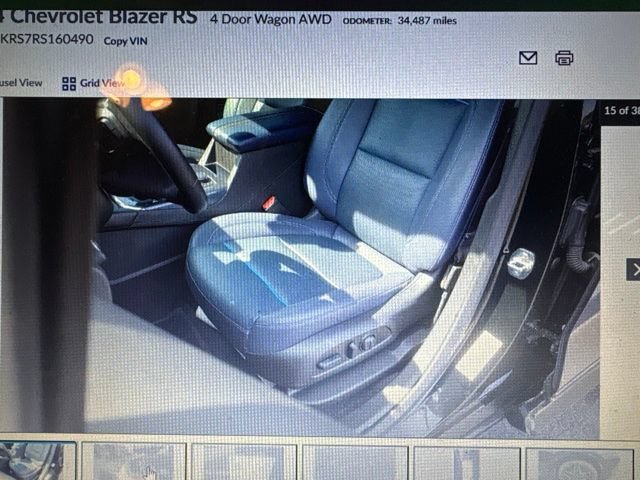 Used 2024 Chevrolet Blazer RS w/ LPO, Floor Liner Package AWD/4WD image 12