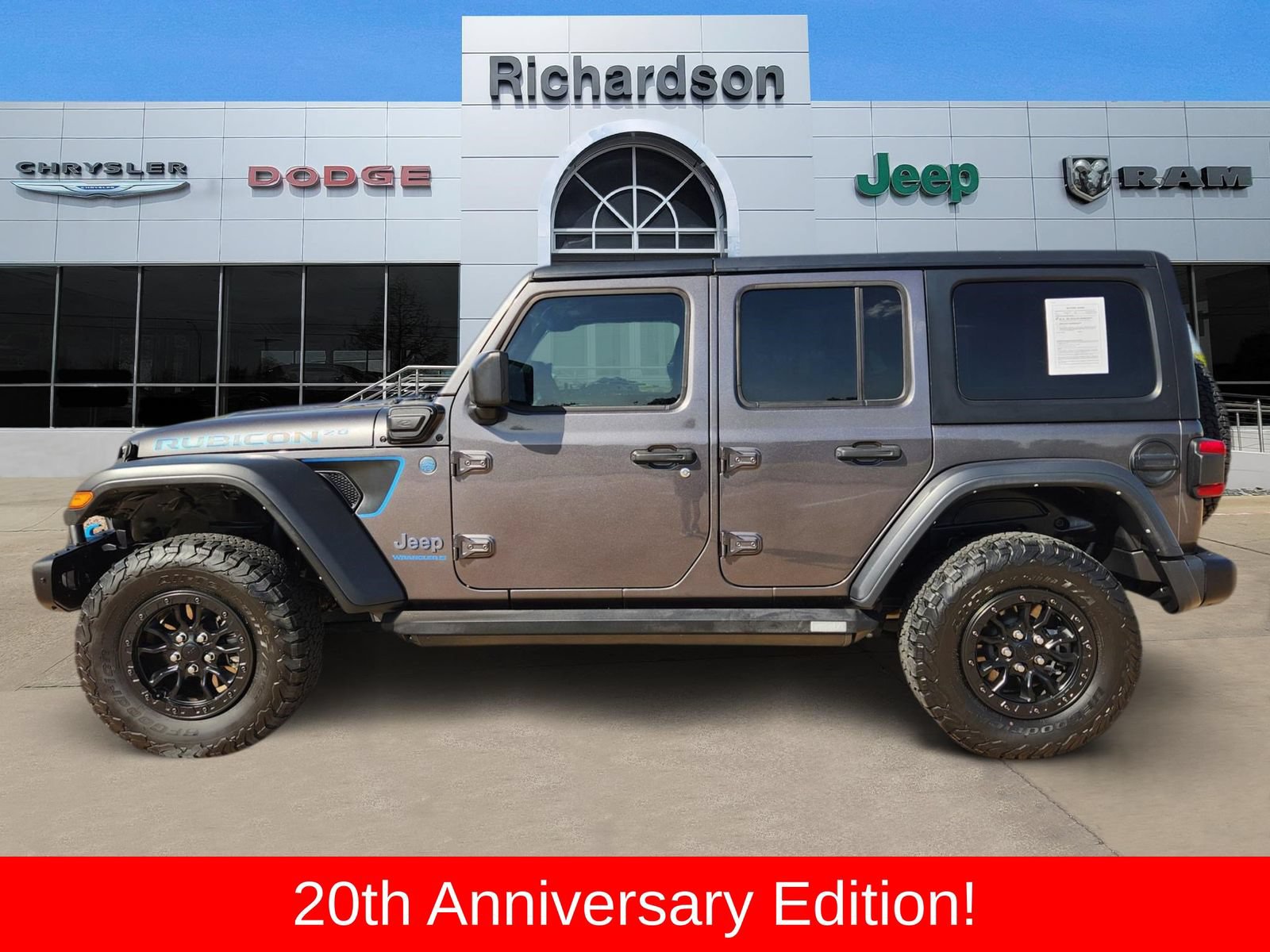 Certified 2023 Jeep Wrangler Unlimited Rubicon 4xe AWD/4WD image 3