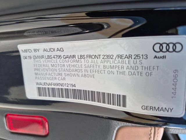 Used 2019 Audi A4 2.0T Premium Plus w/ Premium Plus Package AWD/4WD image 25