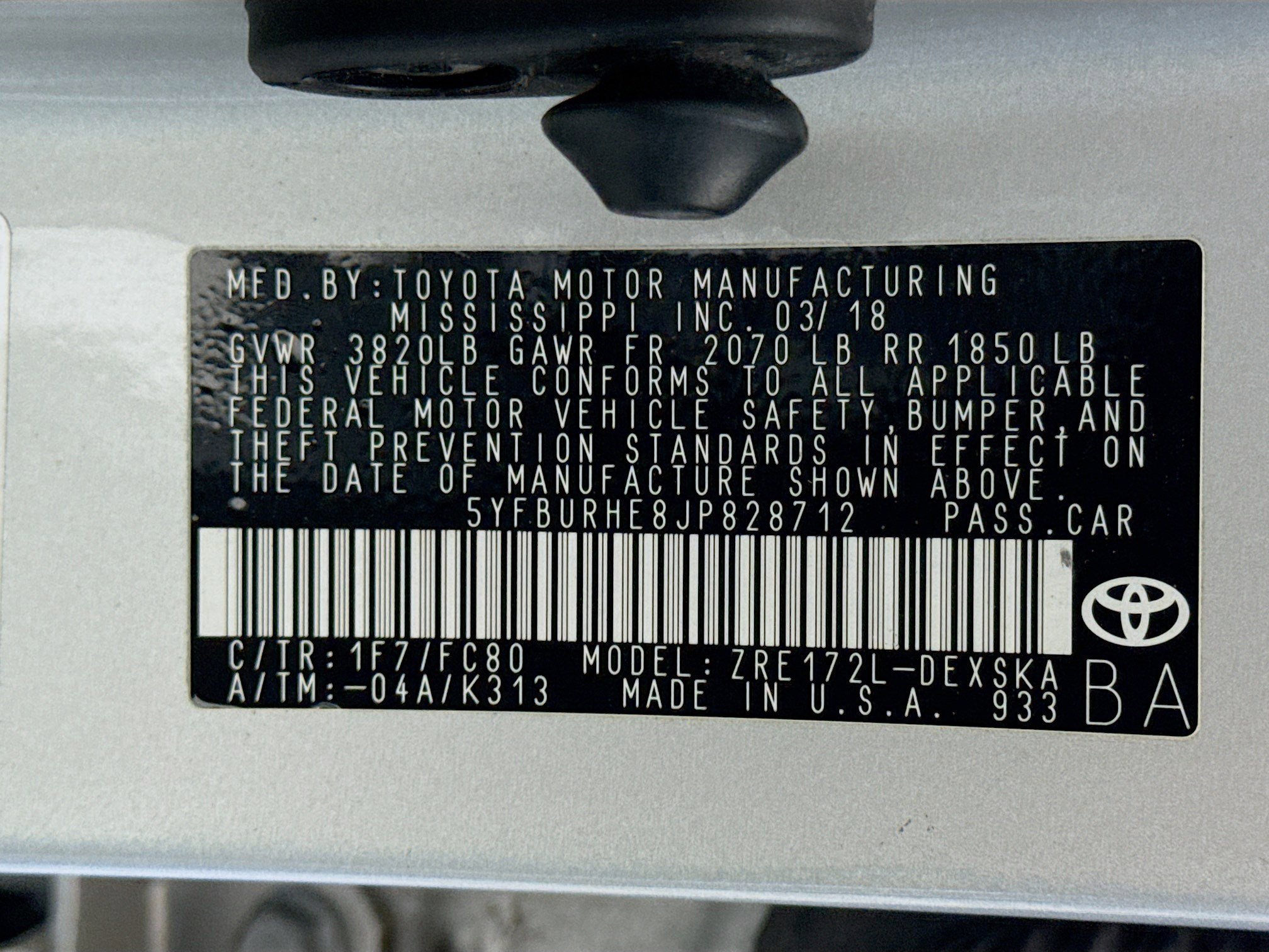 Used 2018 Toyota Corolla SE w/ SE Premium Package FWD image 40