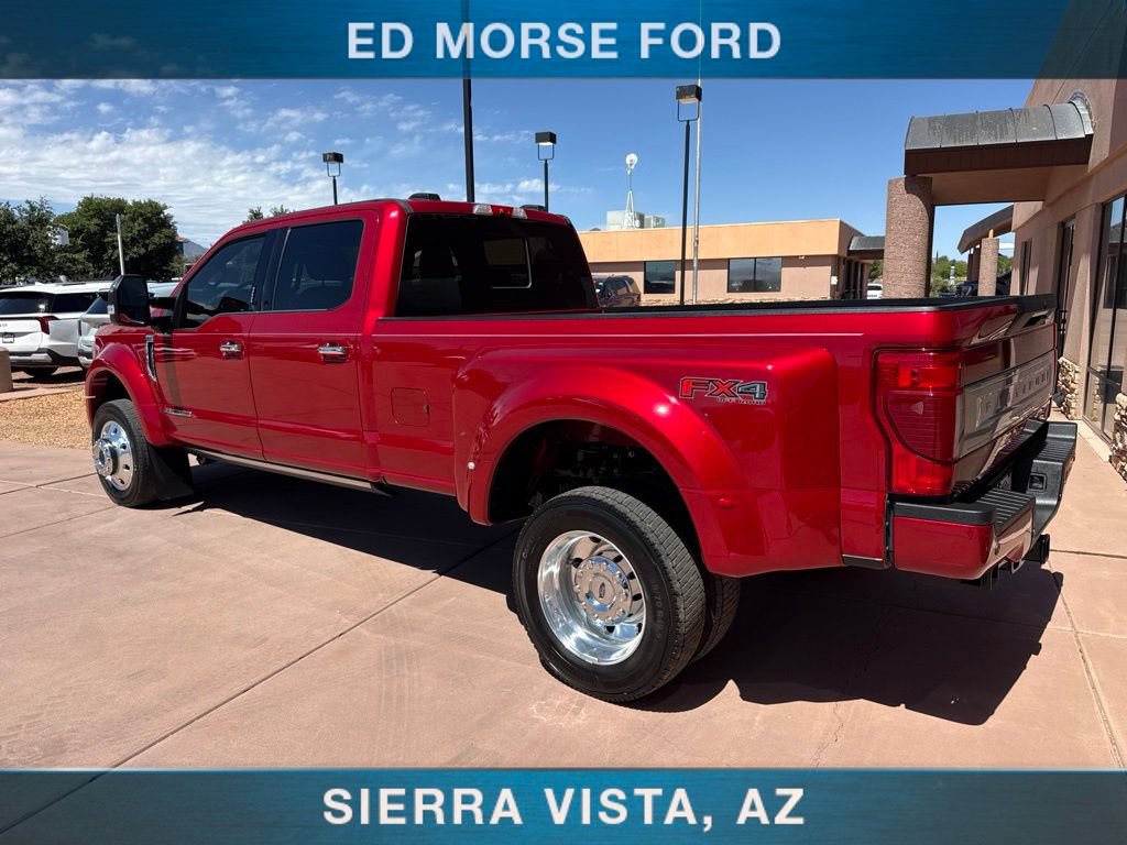 Certified 2021 Ford F450 Platinum w/ FX4 Off-Road Package AWD/4WD image 5
