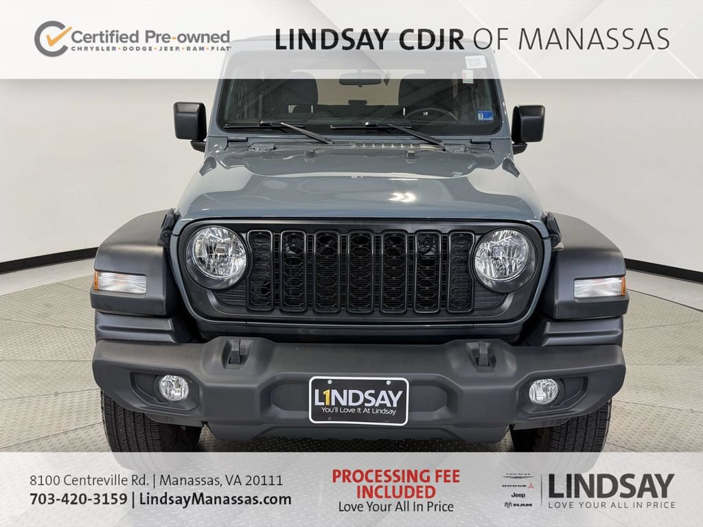Certified 2024 Jeep Wrangler Sport AWD/4WD image 3