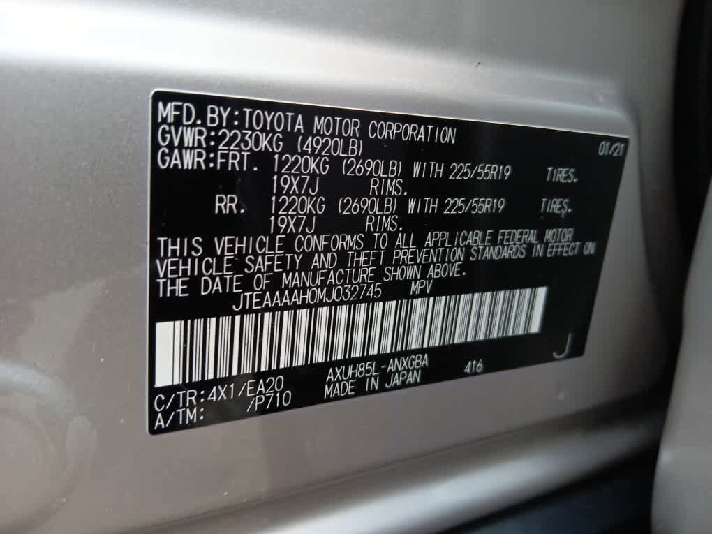 Used 2021 Toyota Venza XLE w/ Softex Package AWD/4WD image 36