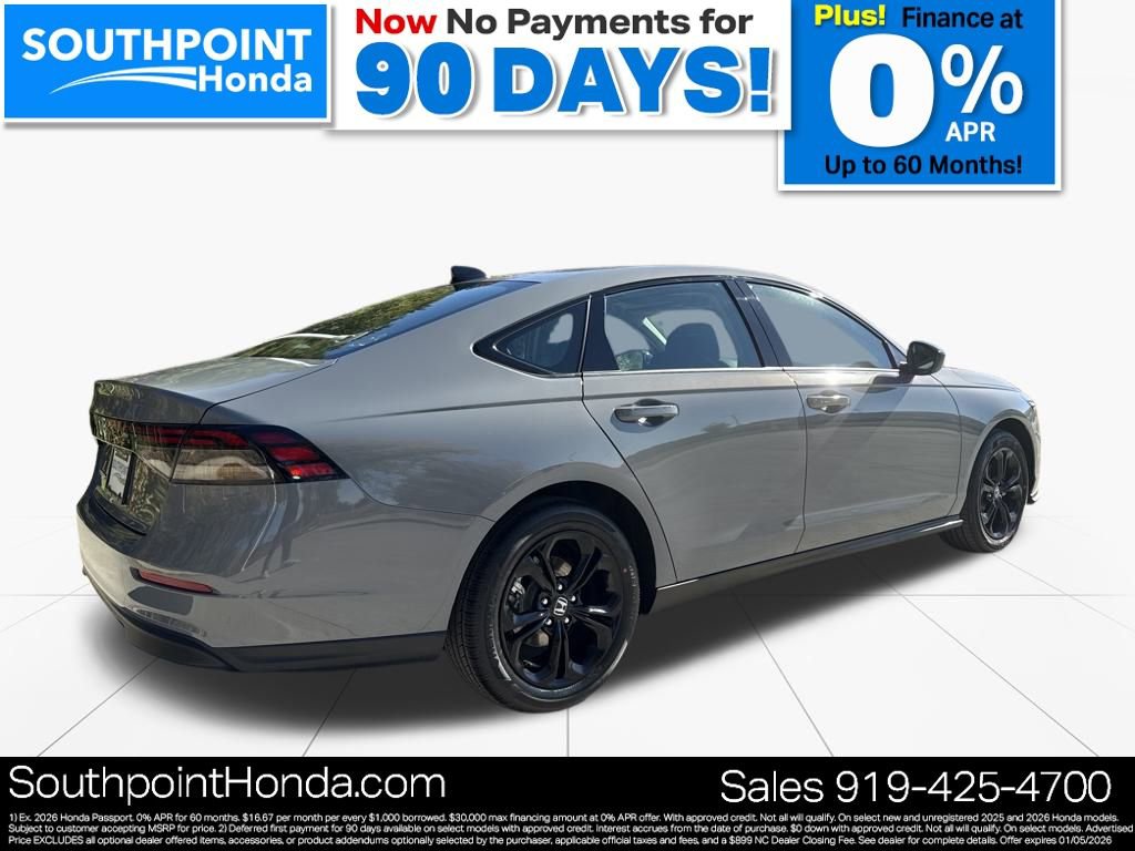 New 2025 Honda Accord SE image 8