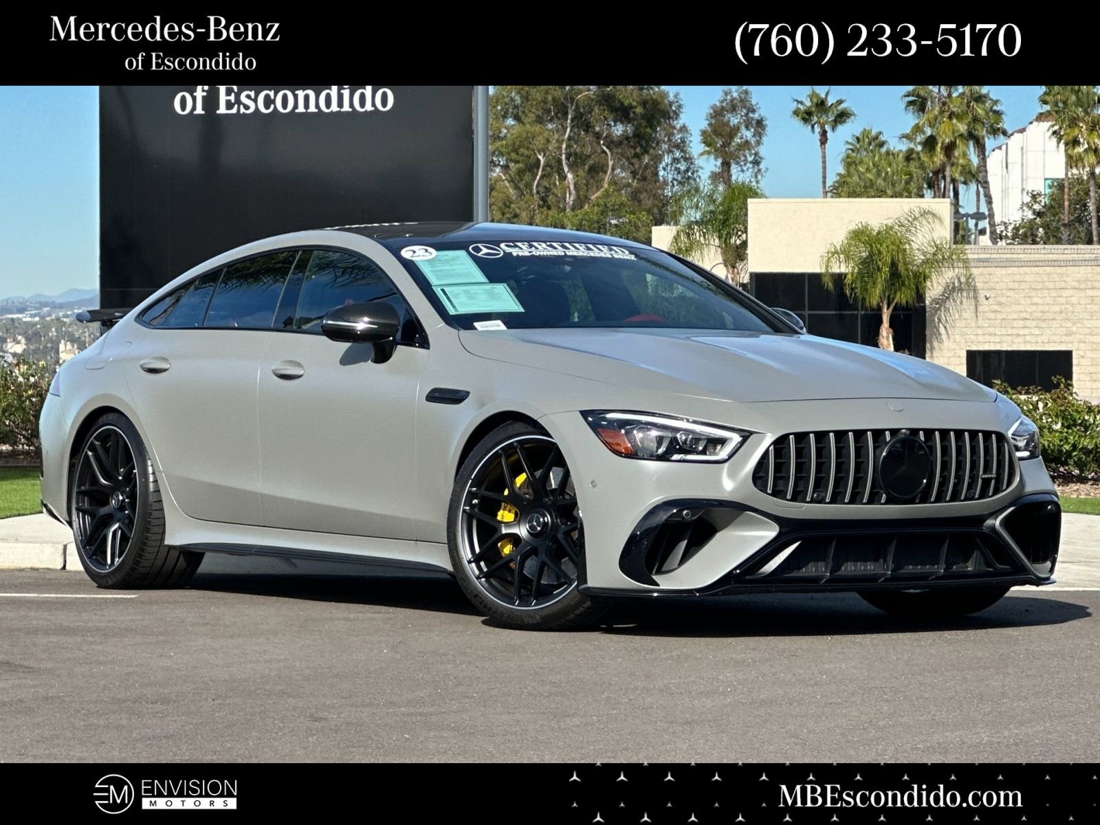 Certified 2023 Mercedes-Benz AMG GT 63 S image 1