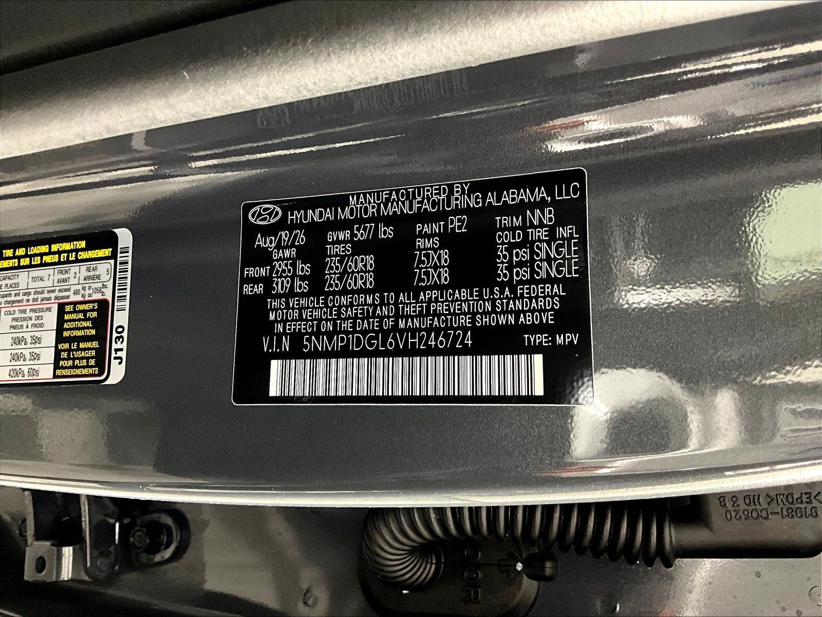 New 2027 Hyundai Santa Fe SE AWD/4WD image 21