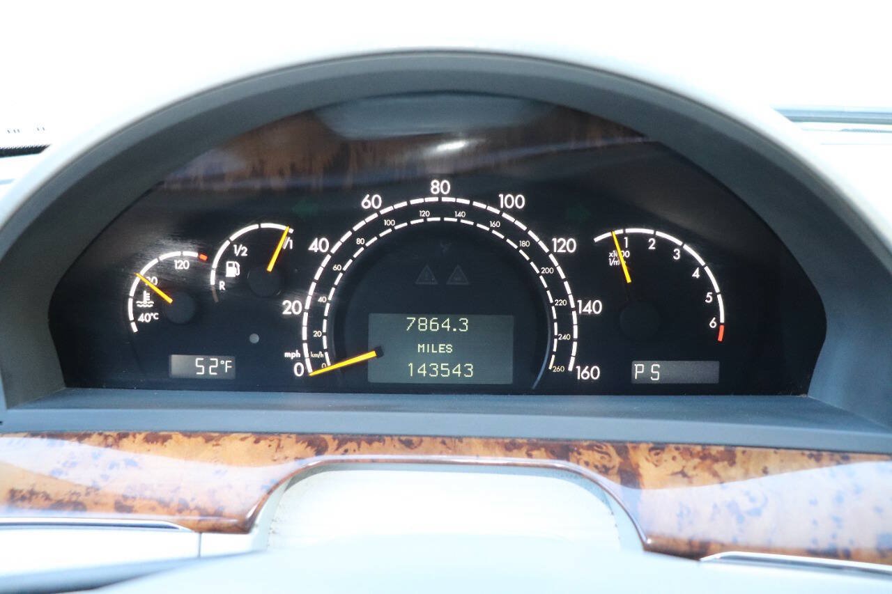 Used 2003 Mercedes-Benz S 500 4MATIC image 25
