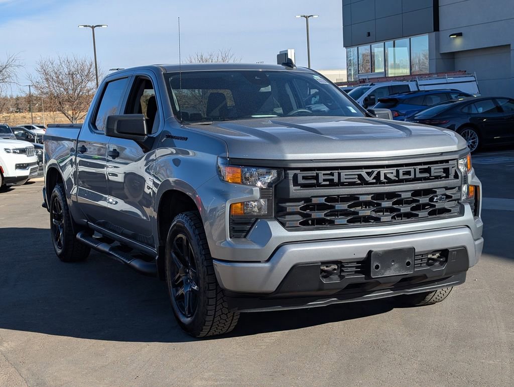 Used 2023 Chevrolet Silverado 1500 Custom w/ LPO, Dark Essentials Package image 3