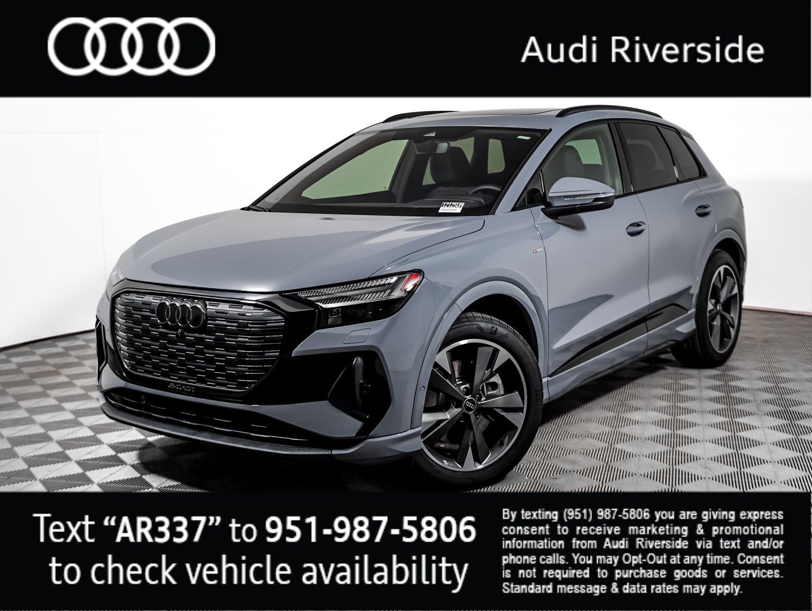Used 2024 Audi Q4 e-tron Prestige w/ Black Optic Package AWD/4WD image 1