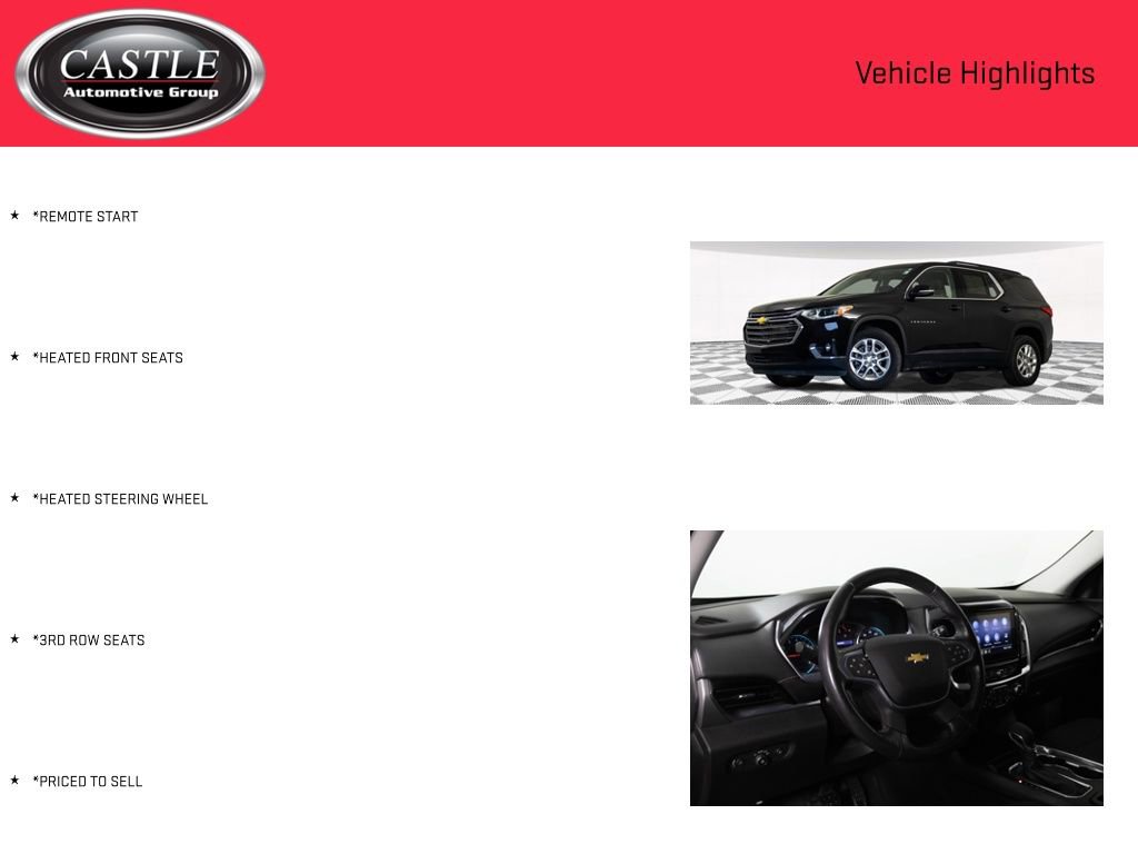 Used 2021 Chevrolet Traverse LT image 3