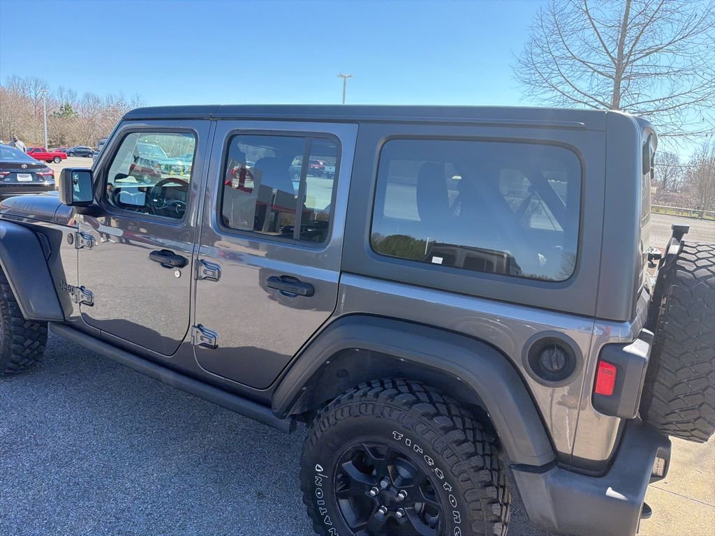 Used 2022 Jeep Wrangler Unlimited Willys image 13