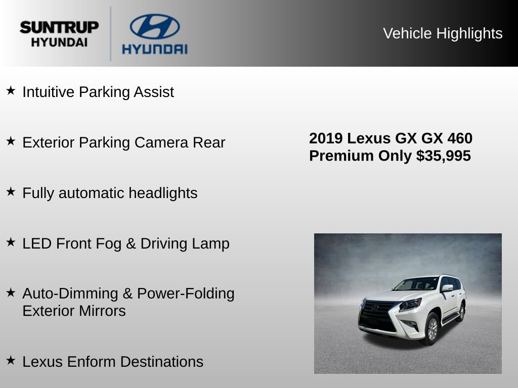 Used 2019 Lexus GX 460 Premium w/ Premium Package AWD/4WD image 16