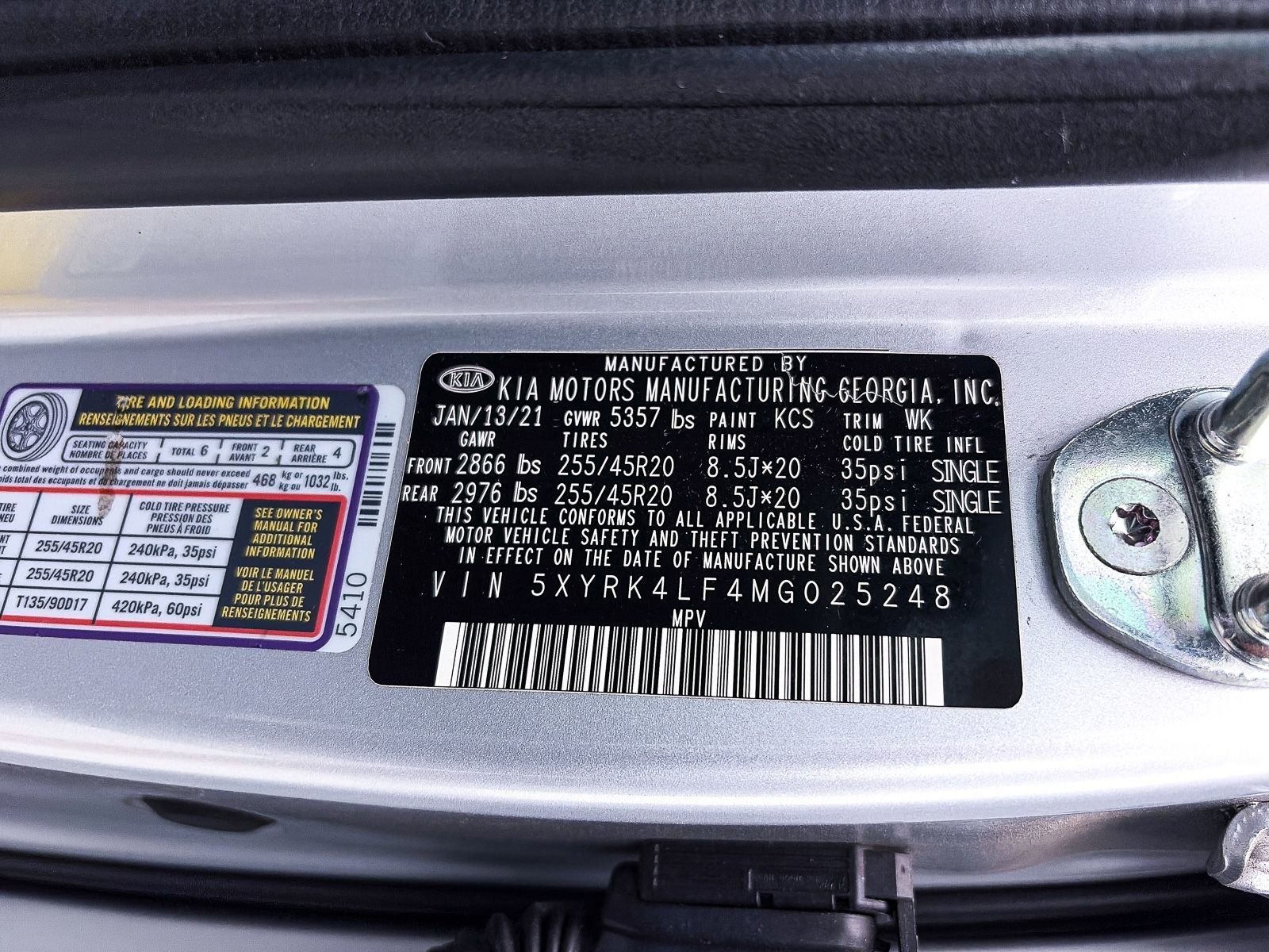 Used 2021 Kia Sorento SX FWD image 42