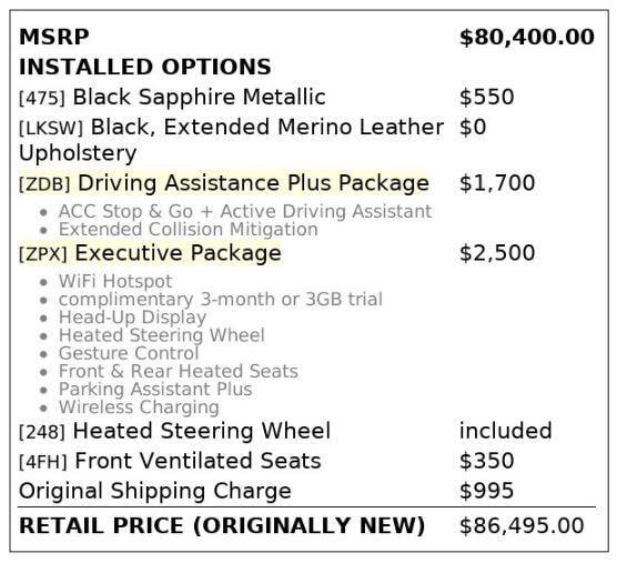 Used 2020 BMW X4 M w/ Executive Package image 4