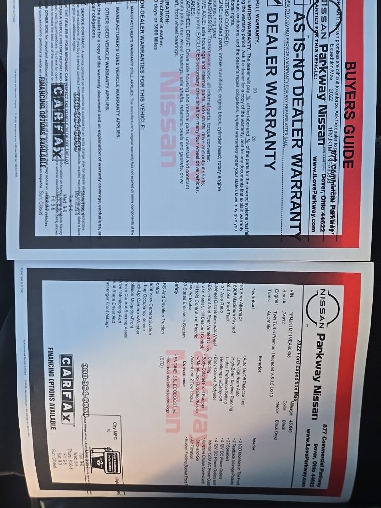 Used 2022 Ford Expedition Max Platinum image 55