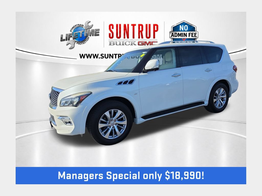 Used 2017 INFINITI QX80 4WD w/ Driver Assistance Package image 1