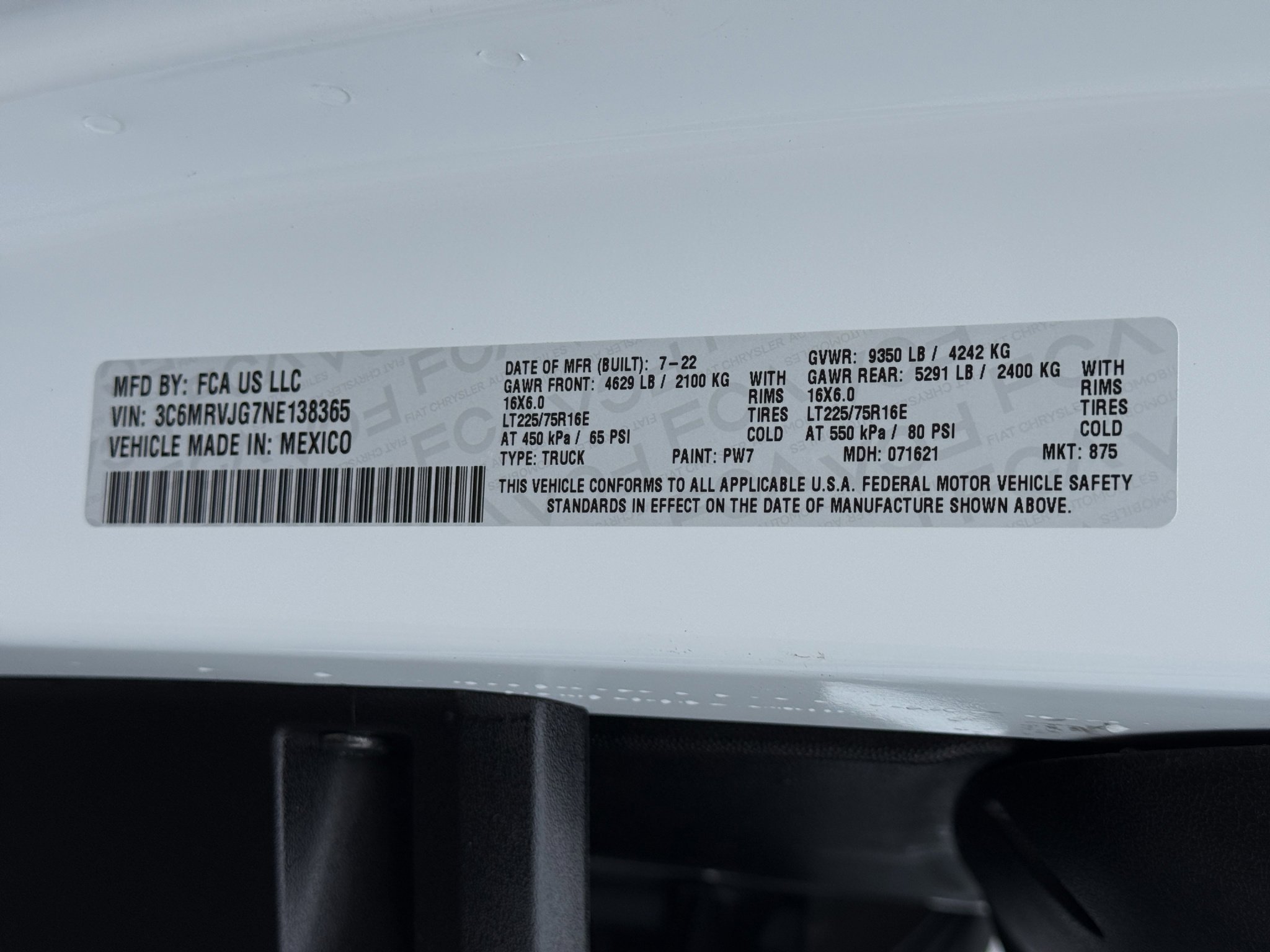 Used 2022 RAM ProMaster 3500 image 27