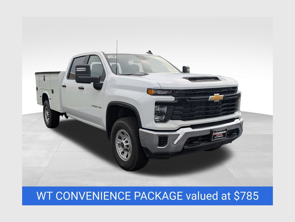 New 2026 Chevrolet Silverado 3500 W/T w/ WT Convenience Package AWD/4WD 360° Tour