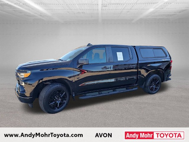 Used 2024 Chevrolet Silverado 1500 Custom w/ Turbomax Blackout Package AWD/4WD image 4