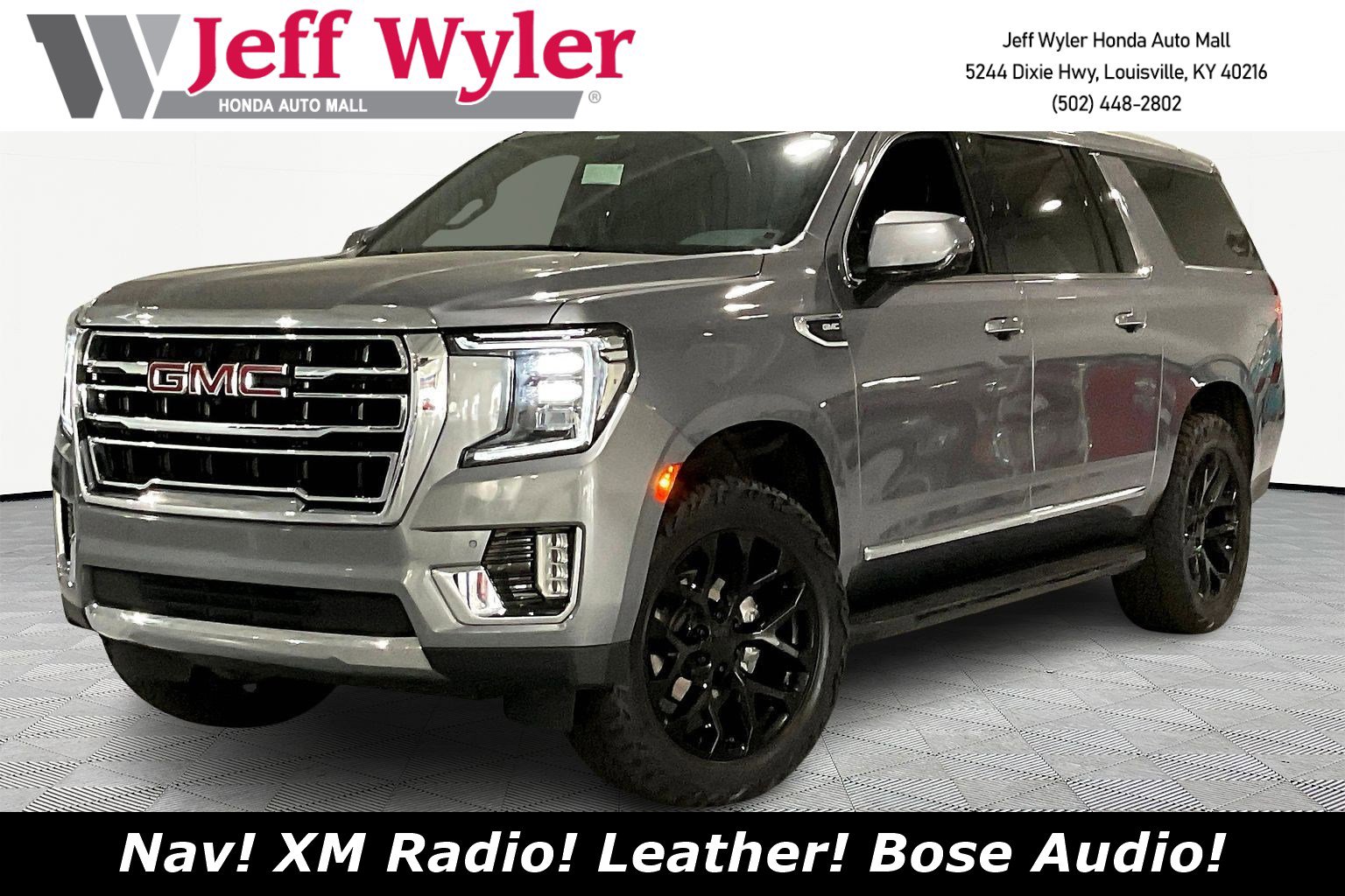 Used 2021 GMC Yukon XL SLT w/ SLT Premium Package image 1
