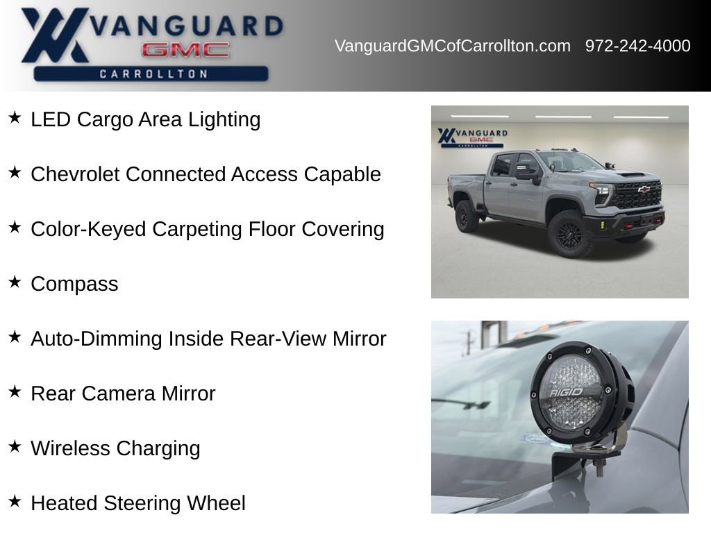 Used 2024 Chevrolet Silverado 2500 ZR2 w/ Technology Package AWD/4WD image 29