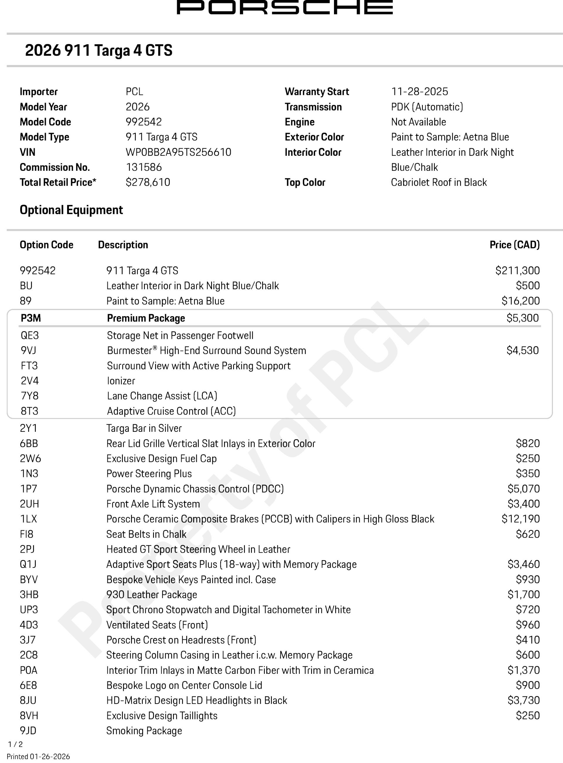 Used 2026 Porsche 911 Targa 4 GTS image 24