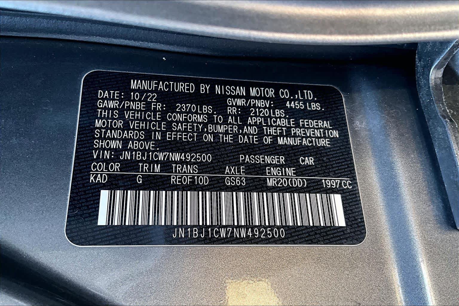 Used 2022 Nissan Rogue Sport SL AWD/4WD image 31