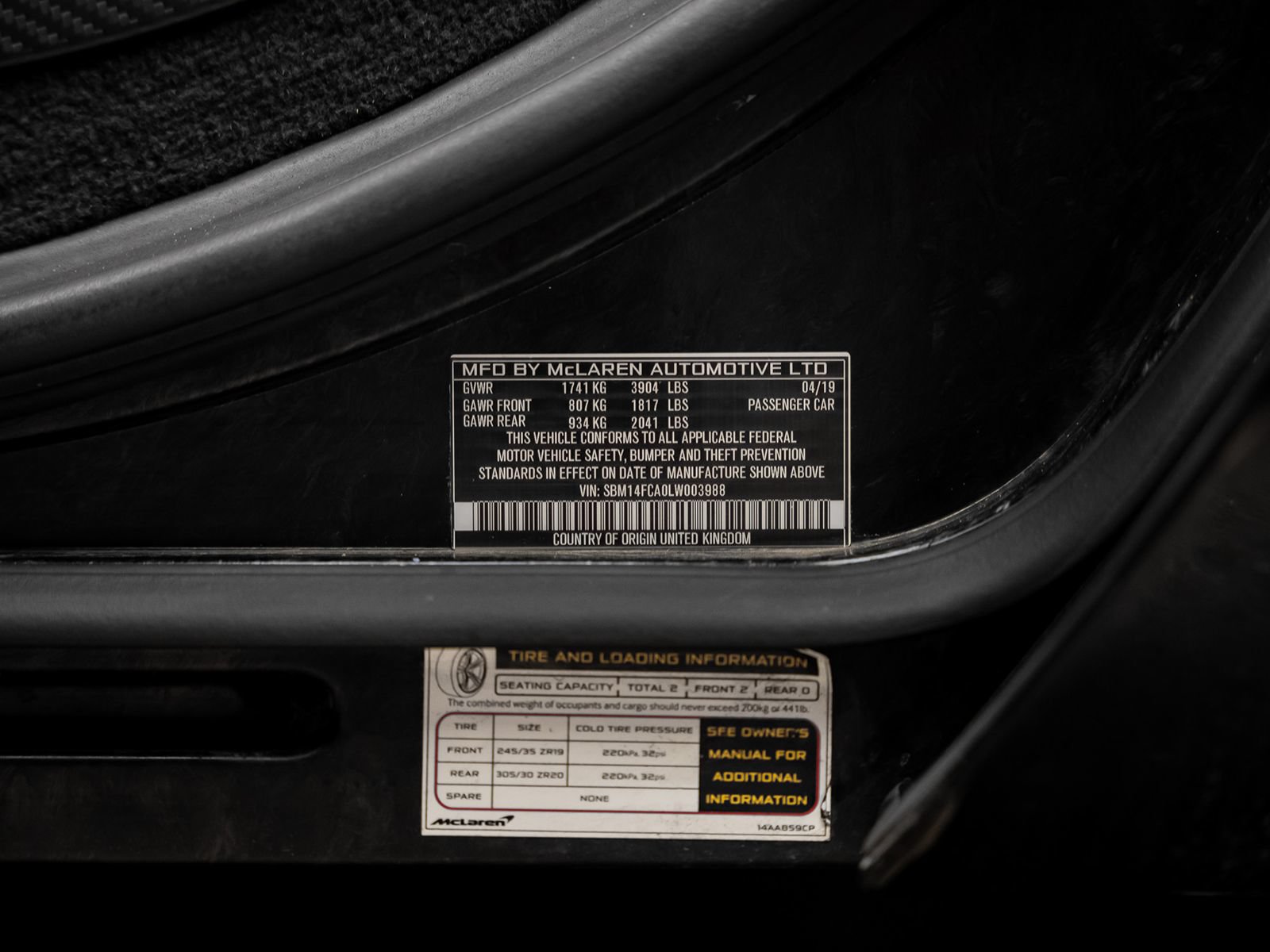Used 2020 McLaren 720S Spider RWD image 58