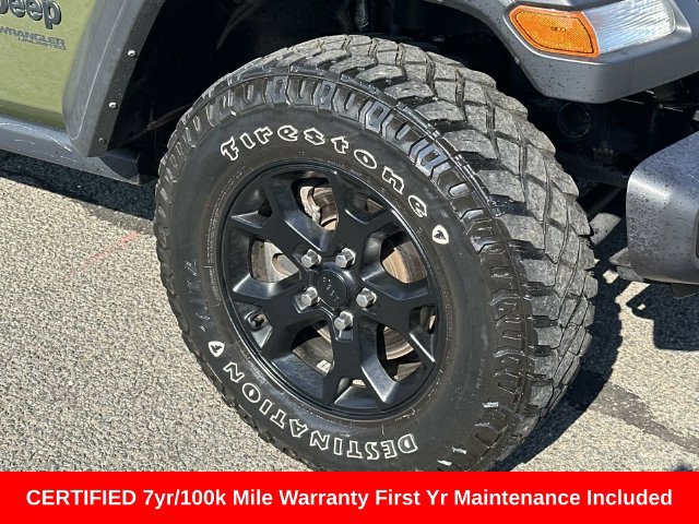 Certified 2022 Jeep Wrangler Unlimited Sport AWD/4WD image 8