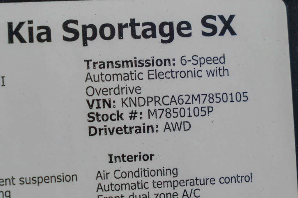 Used 2021 Kia Sportage SX AWD/4WD image 29