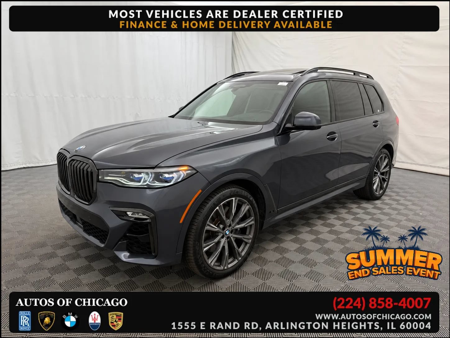 Used 2021 BMW X7 M50i w/ Dynamic Handling Package AWD/4WD image 1