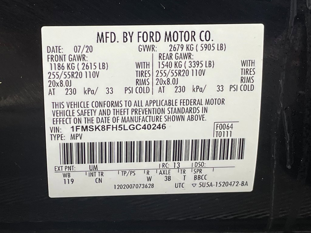 Used 2020 Ford Explorer Limited w/ Class III Trailer Tow Package image 27