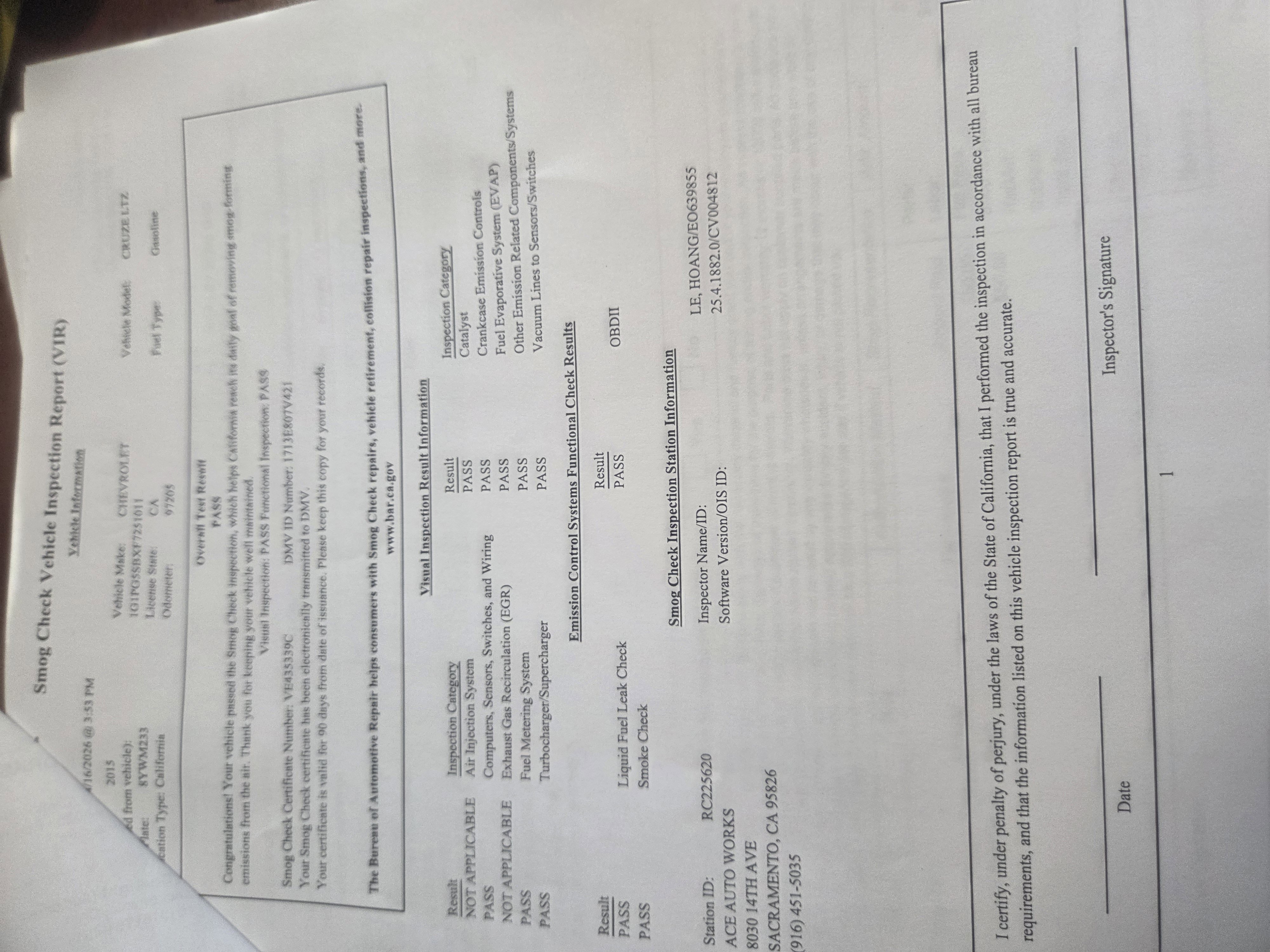 Used 2015 Chevrolet Cruze LTZ w/ Sun, Sound and Sport Package FWD image 20