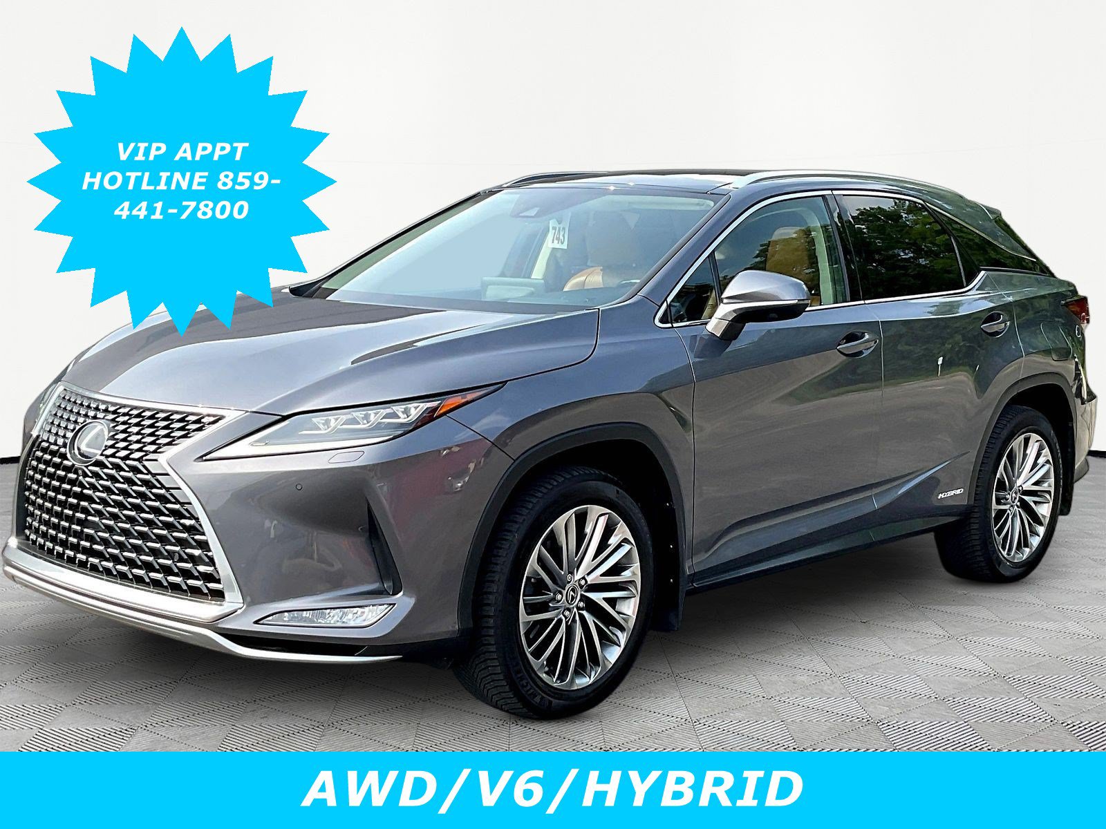 Used 2021 Lexus RX 450h AWD w/ Luxury Package