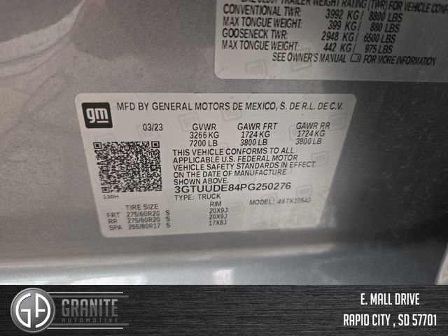 Used 2023 GMC Sierra 1500 SLT w/ SLT Premium Package image 29