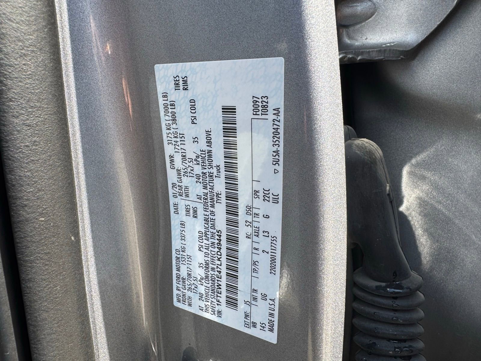 Used 2020 Ford F150 XLT w/ Equipment Group 301A Mid AWD/4WD image 33