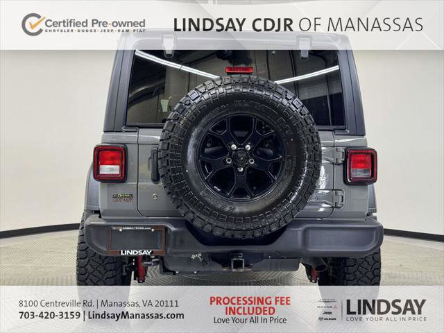 Certified 2022 Jeep Wrangler Unlimited Sport AWD/4WD image 8