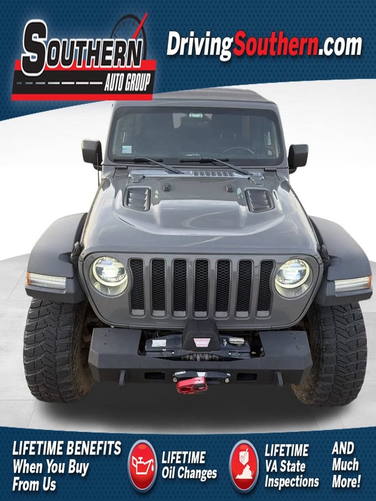 Used 2020 Jeep Wrangler Unlimited Rubicon w/ LED Lighting Group AWD/4WD image 1