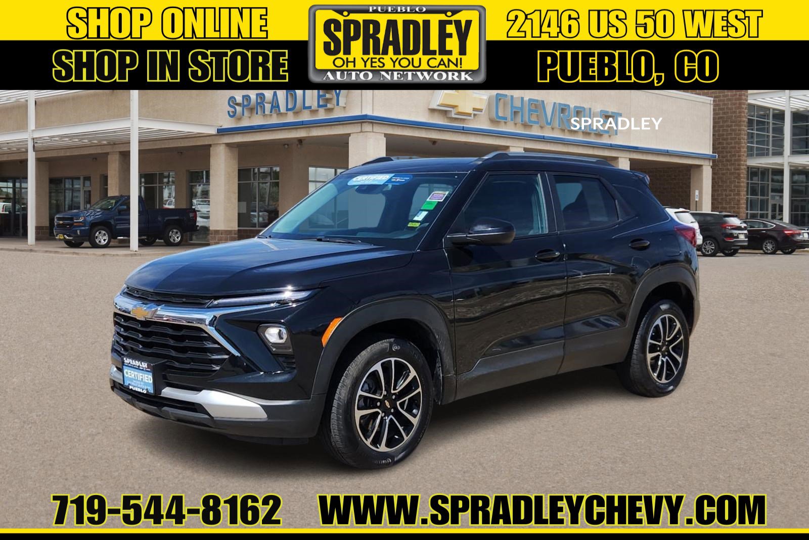 Certified 2025 Chevrolet TrailBlazer LT