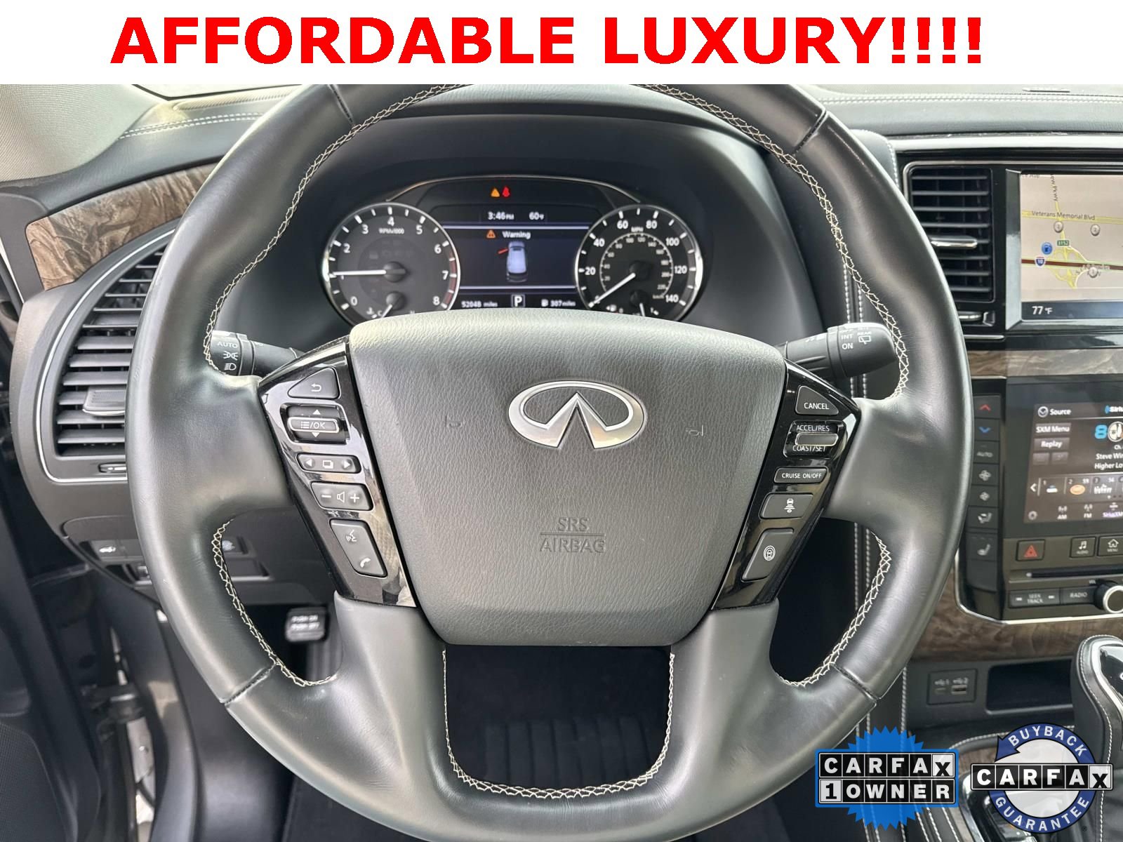 Certified 2021 INFINITI QX80 Premium Select w/ Cargo Package image 20