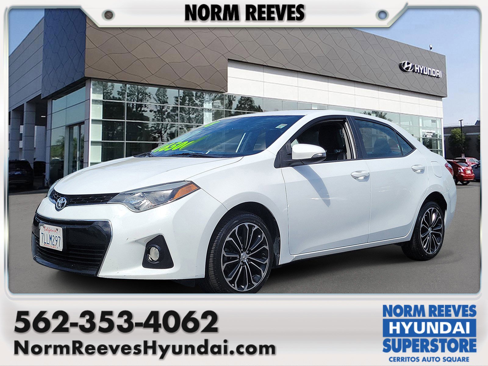 Used 2015 Toyota Corolla S image 1