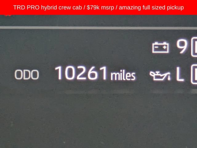 Used 2025 Toyota Tundra TRD Pro w/ TRD Performance Package (TMS) AWD/4WD image 28