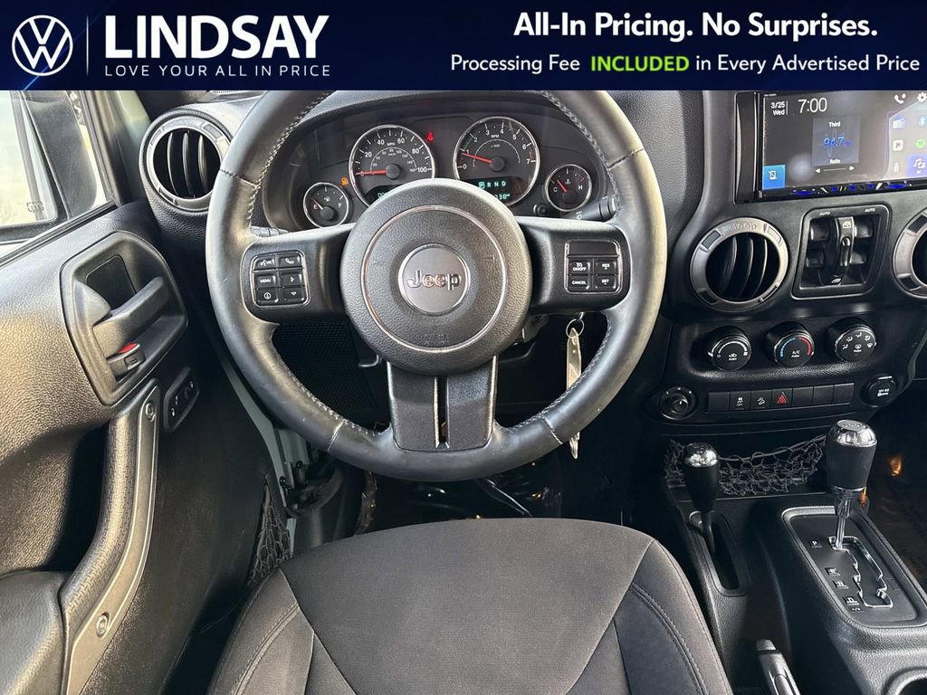 Used 2015 Jeep Wrangler Unlimited Sport w/ Quick Order Package 24S AWD/4WD image 13