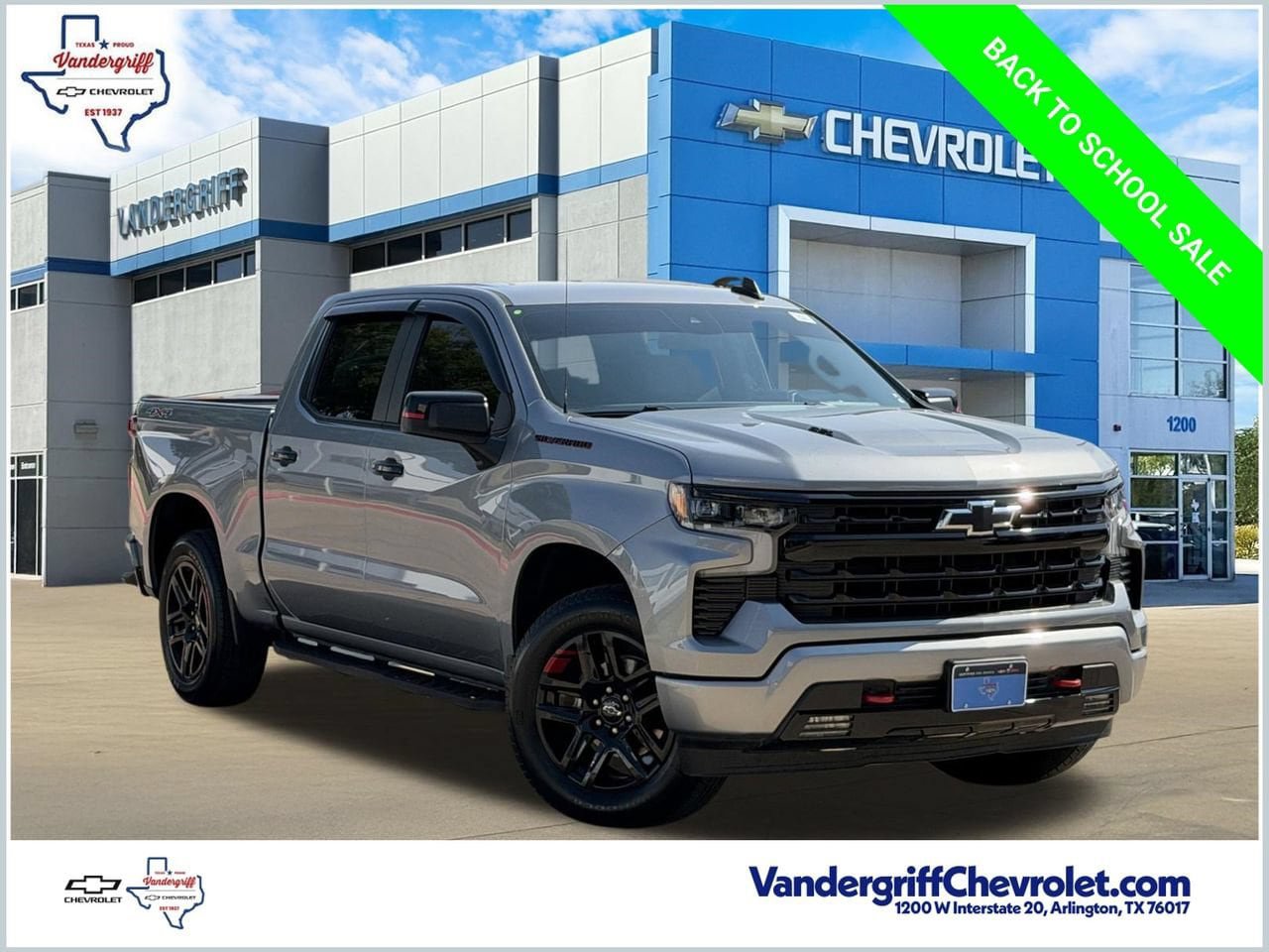 Certified 2023 Chevrolet Silverado 1500 RST w/ Redline Edition AWD/4WD image 1