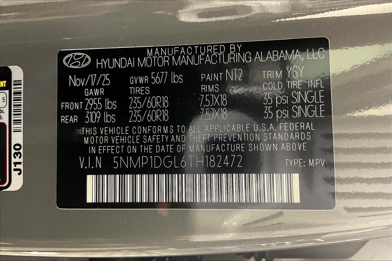 Certified 2026 Hyundai Santa Fe SE AWD/4WD image 19