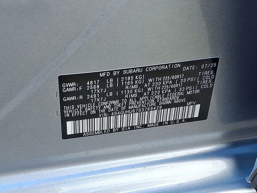 New 2025 Subaru Crosstrek 2.5i Wilderness w/ Wilderness Package image 18