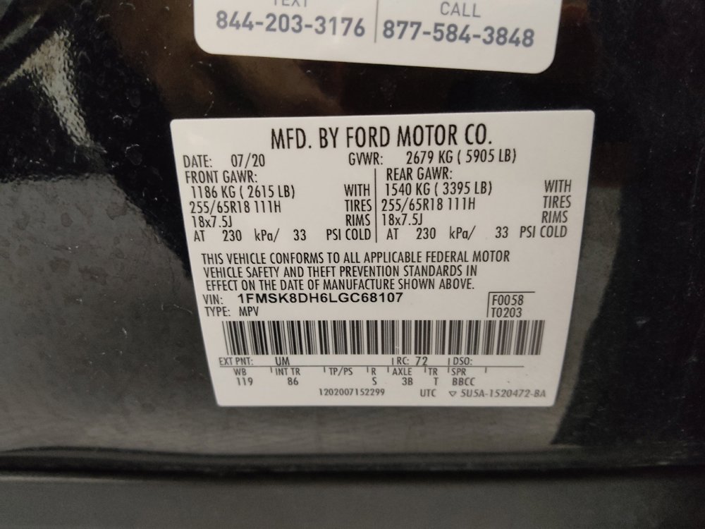 Used 2020 Ford Explorer XLT w/ Comfort Package AWD/4WD image 33
